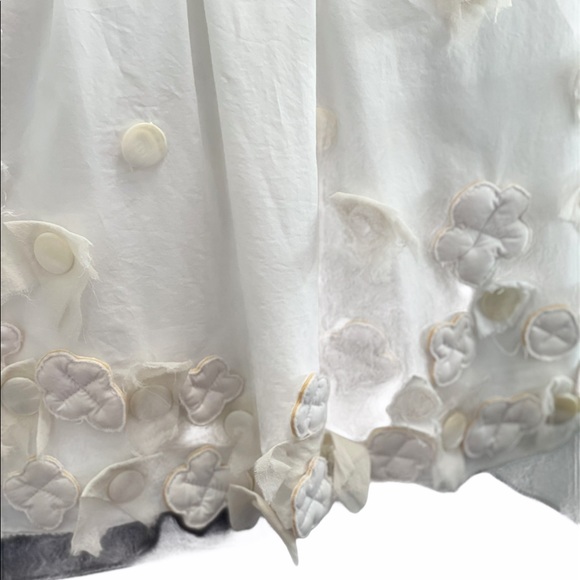 Vintage Fendi Appliqué Flower Dress! made in Italy - Picture 10 of 15